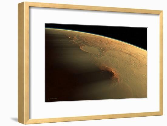 Martian Dust Storm-Detlev Van Ravenswaay-Framed Photographic Print