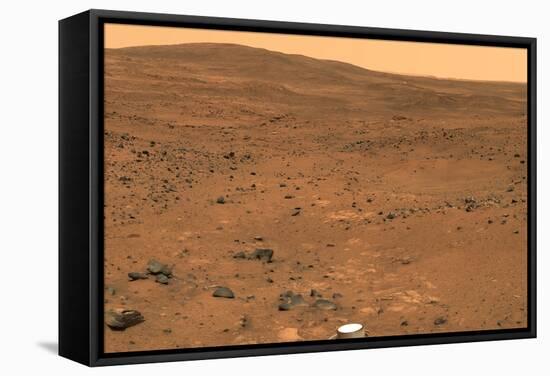 Martian Landscape, Spirit Rover Image-Jpl-caltech-Framed Premier Image Canvas