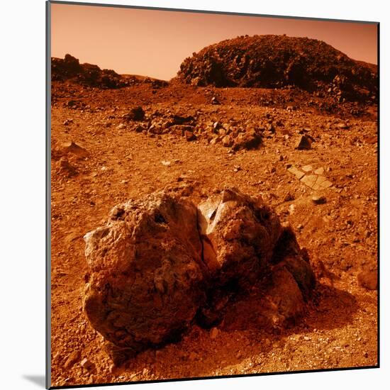 Martian Landscape-Detlev Van Ravenswaay-Mounted Premium Photographic Print