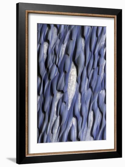 Martian Sand Dunes, Satellite Image-null-Framed Photographic Print