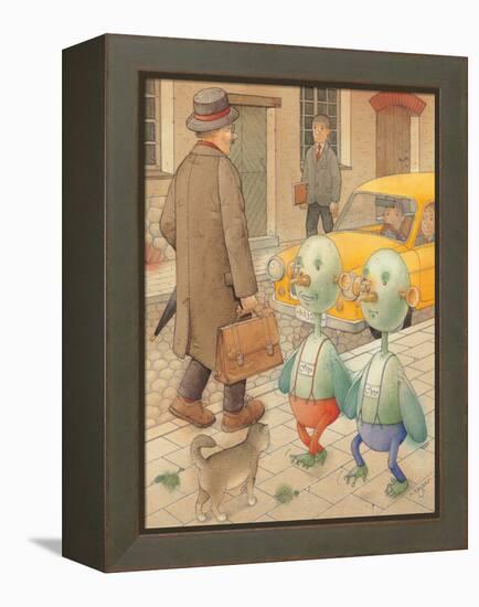 Martians, 2005-Kestutis Kasparavicius-Framed Premier Image Canvas