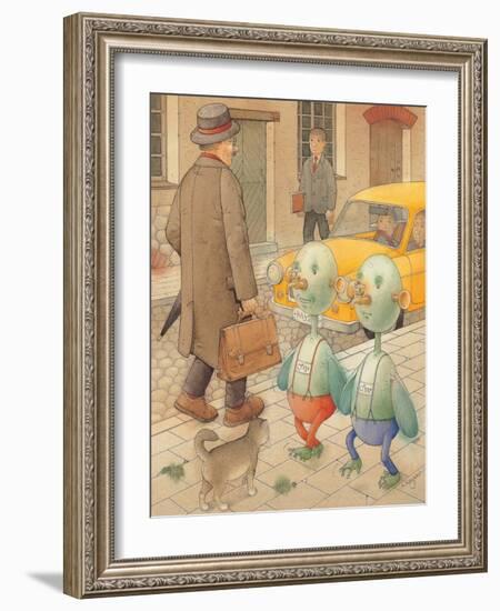 Martians, 2005-Kestutis Kasparavicius-Framed Giclee Print