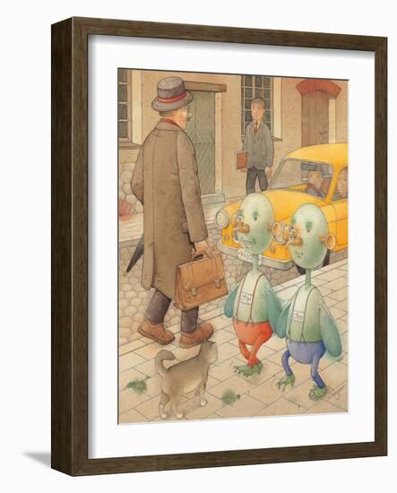 Martians, 2005-Kestutis Kasparavicius-Framed Giclee Print