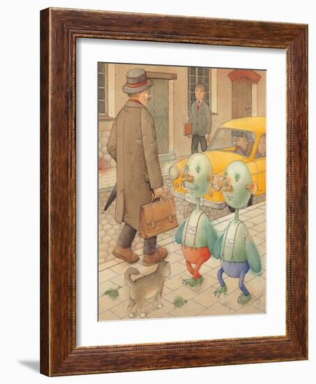 Martians, 2005-Kestutis Kasparavicius-Framed Giclee Print