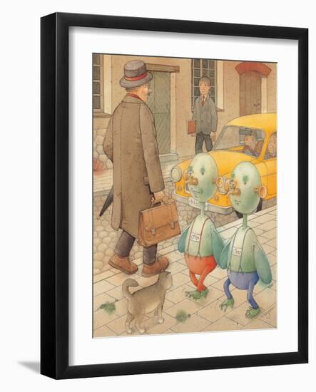 Martians, 2005-Kestutis Kasparavicius-Framed Giclee Print