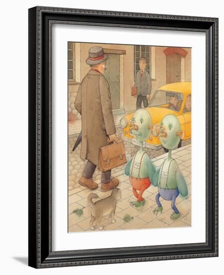 Martians, 2005-Kestutis Kasparavicius-Framed Giclee Print