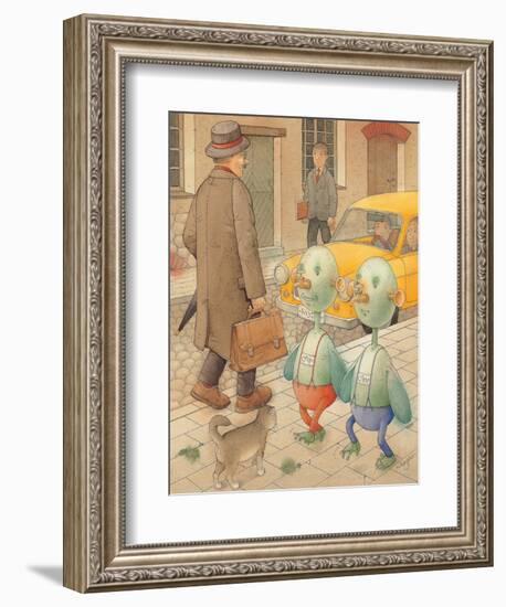 Martians, 2005-Kestutis Kasparavicius-Framed Giclee Print