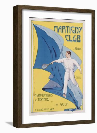 Martigny Club, 1912-Leon Benigni-Framed Giclee Print