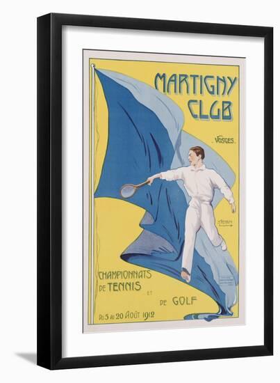 Martigny Club, 1912-Leon Benigni-Framed Giclee Print