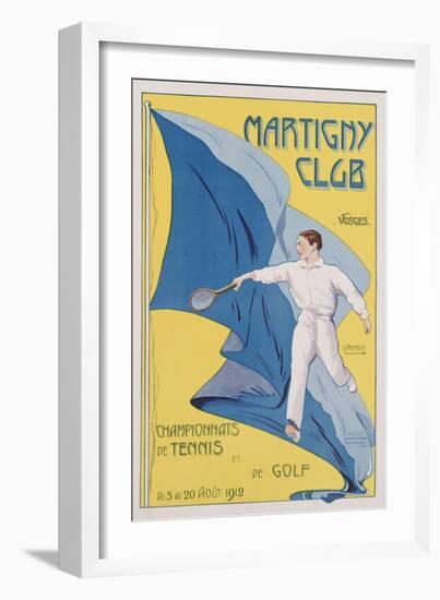 Martigny Club, 1912-Leon Benigni-Framed Giclee Print