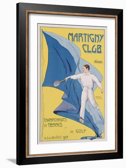 Martigny Club, 1912-Leon Benigni-Framed Giclee Print