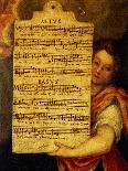 Music Score from Magnificat for 4 Voices, Composed by Cornelius Verdonck 1563-1625-Martin de Vos-Premier Image Canvas