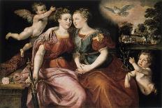 The Marriage at Cana, 1596-1597-Martin de Vos-Giclee Print