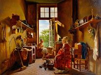 Intérieur D'Une Cuisine (Interior of Kitchen), 1815 (Detail)-Martin Drolling-Framed Giclee Print