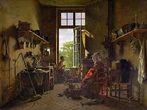 Intérieur D'Une Cuisine (Interior of Kitchen), 1815 (Detail)-Martin Drolling-Framed Giclee Print