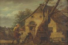 The Messenger, 1815 (Oil on Canvas)-Martin Drolling-Giclee Print