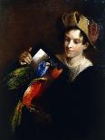 A Boy with a Parrot-Martin Ferdinand Quadal-Giclee Print