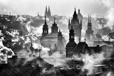 Prague Towers-Martin Froyda-Framed Photographic Print