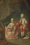 Recital by the Young Wolfgang Amadeus Mozart in the Redoutensaal-Martin van Meytens-Giclee Print