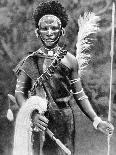 A Kikuyu Warrior, Kenya, 1936-Martin Johnson-Premier Image Canvas