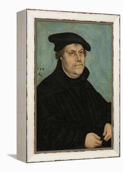 Martin Luther (1483-154) at the Age of 50, 1533-Lucas Cranach the Elder-Framed Premier Image Canvas