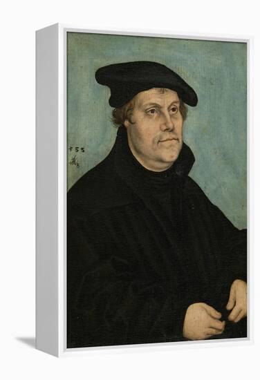 Martin Luther (1483-154) at the Age of 50, 1533-Lucas Cranach the Elder-Framed Premier Image Canvas