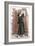 Martin Luther (1483-1546) Hanging His 95 Theses in Wittenberg, 1517-null-Framed Giclee Print