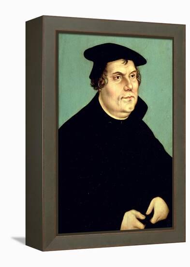 Martin Luther (1483-1546)-Lucas Cranach the Elder-Framed Premier Image Canvas