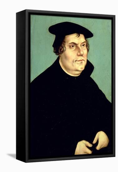 Martin Luther (1483-1546)-Lucas Cranach the Elder-Framed Premier Image Canvas