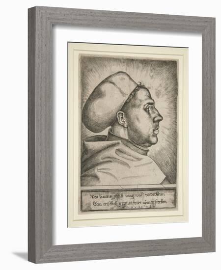 Martin Luther, 1523-Daniel Hopfer-Framed Giclee Print