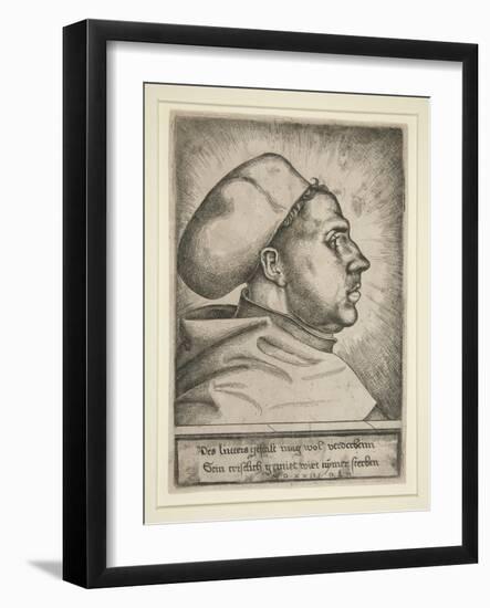 Martin Luther, 1523-Daniel Hopfer-Framed Giclee Print