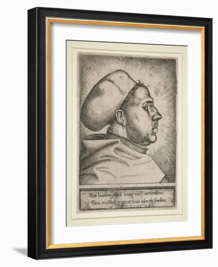 Martin Luther, 1523-Daniel Hopfer-Framed Giclee Print