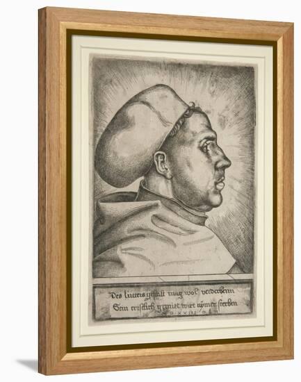 Martin Luther, 1523-Daniel Hopfer-Framed Premier Image Canvas