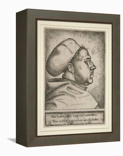 Martin Luther, 1523-Daniel Hopfer-Framed Premier Image Canvas