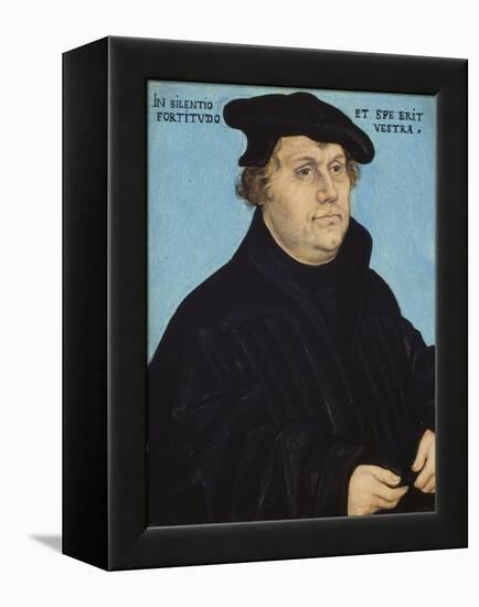 Martin Luther, 1532-Lucas Cranach the Elder-Framed Premier Image Canvas