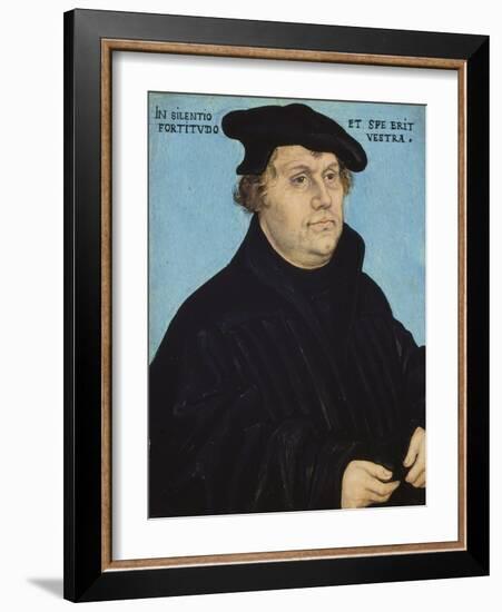 Martin Luther, 1532-Lucas Cranach the Elder-Framed Giclee Print