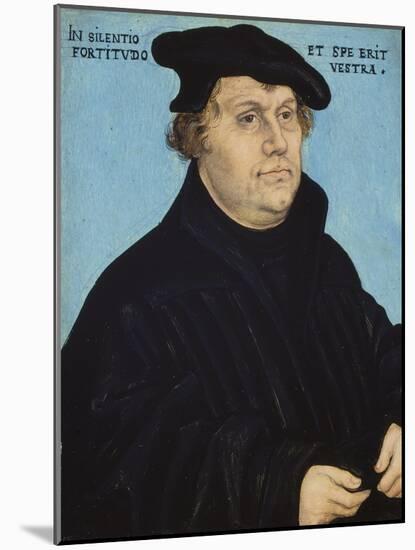 Martin Luther, 1532-Lucas Cranach the Elder-Mounted Giclee Print