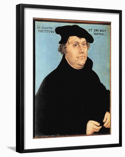 Martin Luther, C.1532-Lucas Cranach the Elder-Framed Giclee Print