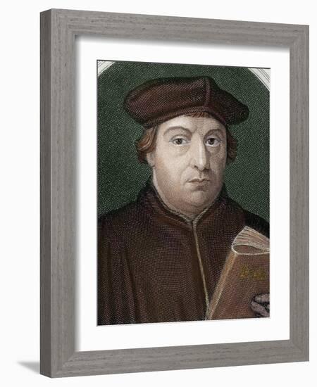 Martin Luther (Eisleben, 1483, Eisleben, 1546)-Prisma Archivo-Framed Photographic Print