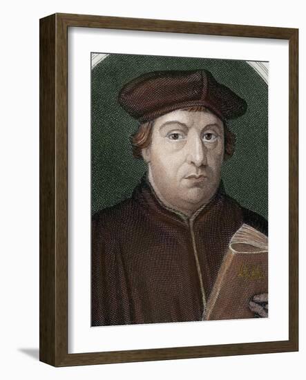 Martin Luther (Eisleben, 1483, Eisleben, 1546)-Prisma Archivo-Framed Photographic Print