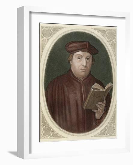 Martin Luther (Eisleben, 1483, Eisleben, 1546)-Prisma Archivo-Framed Photographic Print