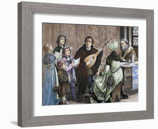 Martin Luther (Eisleben, 1483, Eisleben, 1546)-Prisma Archivo-Framed Photographic Print