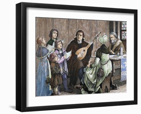 Martin Luther (Eisleben, 1483, Eisleben, 1546)-Prisma Archivo-Framed Photographic Print