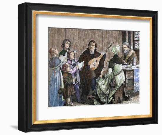 Martin Luther (Eisleben, 1483, Eisleben, 1546)-Prisma Archivo-Framed Photographic Print