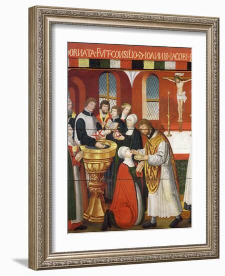 Martin Luther, German Roman Catholic Priest who was Excommunicated and Led Reformation in Germany-null-Framed Giclee Print