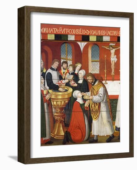 Martin Luther, German Roman Catholic Priest who was Excommunicated and Led Reformation in Germany-null-Framed Giclee Print