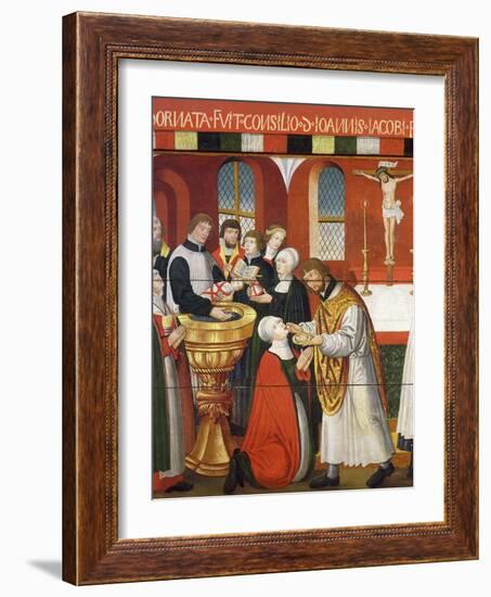 Martin Luther, German Roman Catholic Priest who was Excommunicated and Led Reformation in Germany-null-Framed Giclee Print