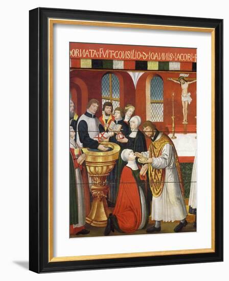 Martin Luther, German Roman Catholic Priest who was Excommunicated and Led Reformation in Germany-null-Framed Giclee Print