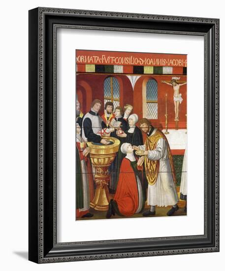 Martin Luther, German Roman Catholic Priest who was Excommunicated and Led Reformation in Germany-null-Framed Giclee Print