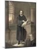 Martin Luther in His Study-null-Mounted Giclee Print